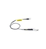 ION Wing Board Leash Core Hybrid Carabiner mustard