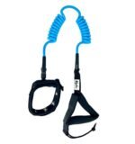 Kaohi calf leash (with grip) - double coil 6' x 8mm