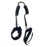 Kaohi calf leash (with grip) - double coil 6' x 8mm