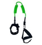 Kaohi calf leash (with grip) - double coil 6' x 8mm