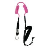 Kaohi harness/belt leash (with grip) - double coil 6' x 8mm