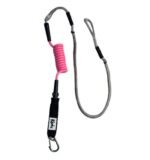 Kaohi Inviz Hybrid Leash with carabiner