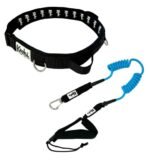Kaohi leash double coil with belt