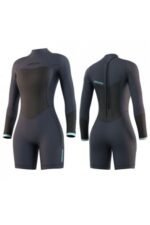 Mystic Brand Longarm Shorty 3/2 Backzip Womens 2023 Wetsuit