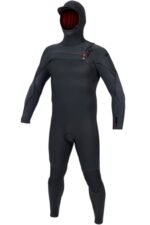 O'Neill Hyperfreak Fire 5/4+ Chest Zip Hooded Wetsuit